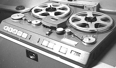 Photo of the Studer reel tape recorder provided to the Museum of Magnetic Sound Recording by Roger Wilmut, BBC engineer from 1960